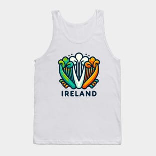 Irish Harp Tank Top